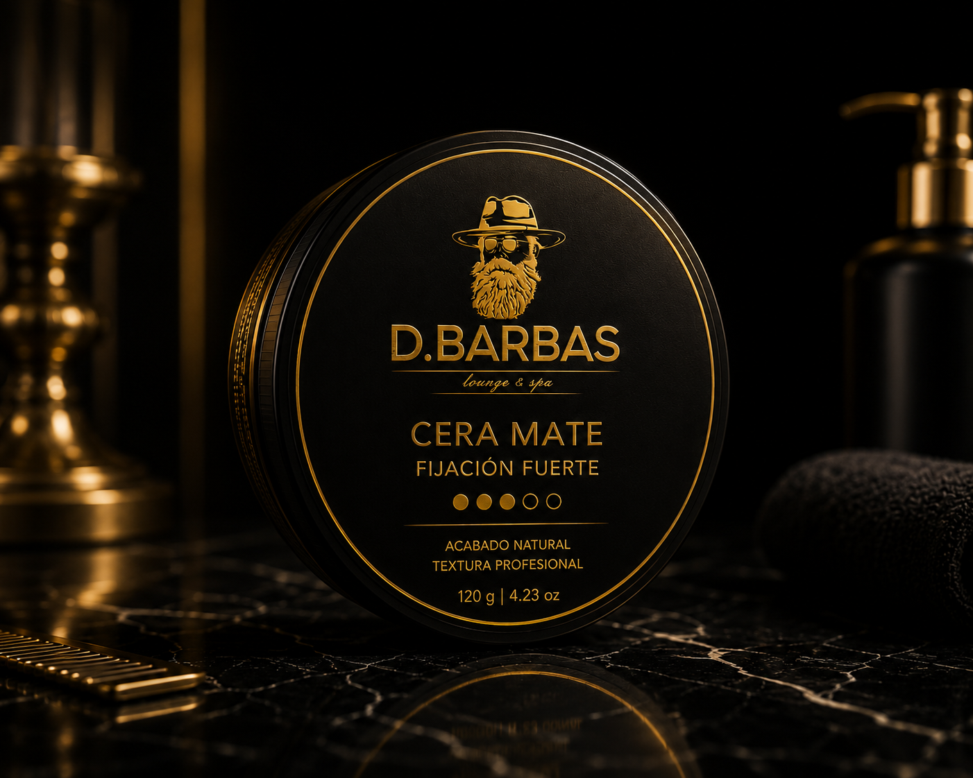 Cera Mate Don Barbas